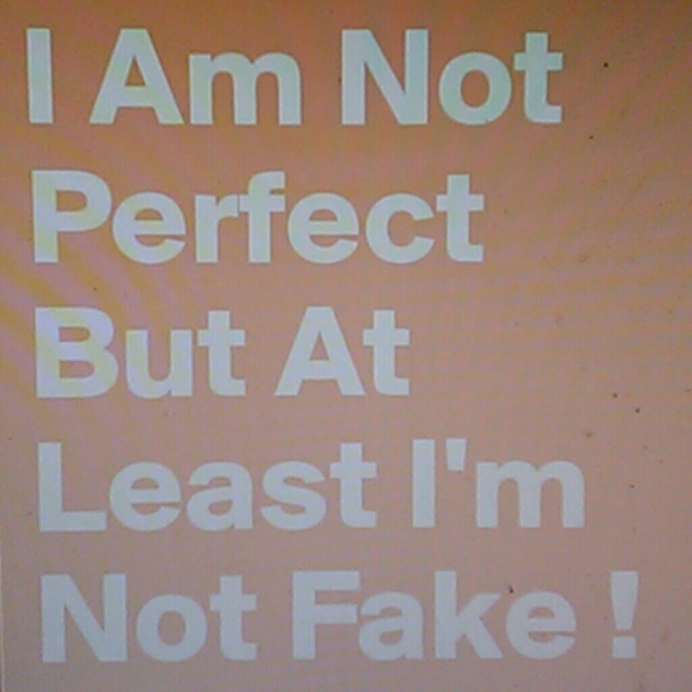 Who's perfect!?